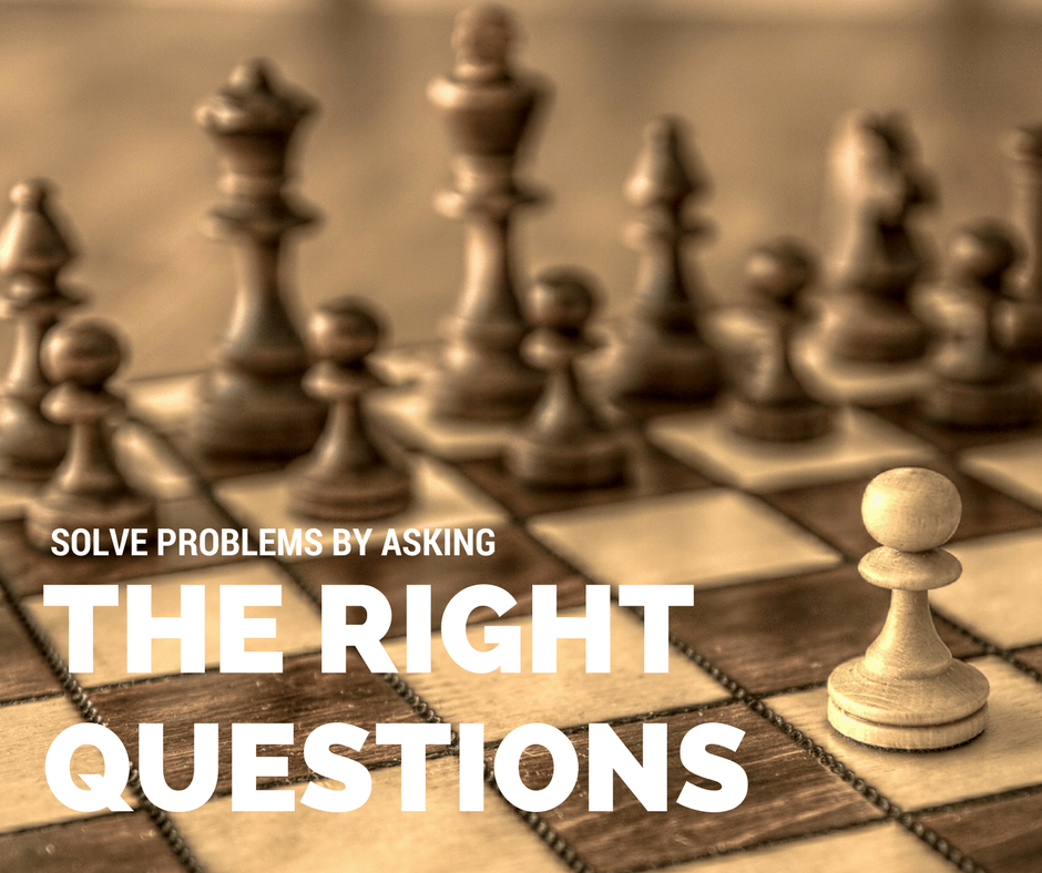 Solve Problems by Asking the Right Questions