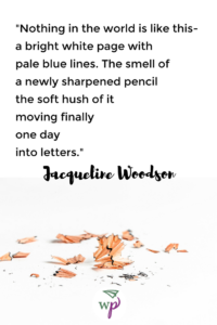 "Nothing in the world is like this-" Jacqueline Woodson quote