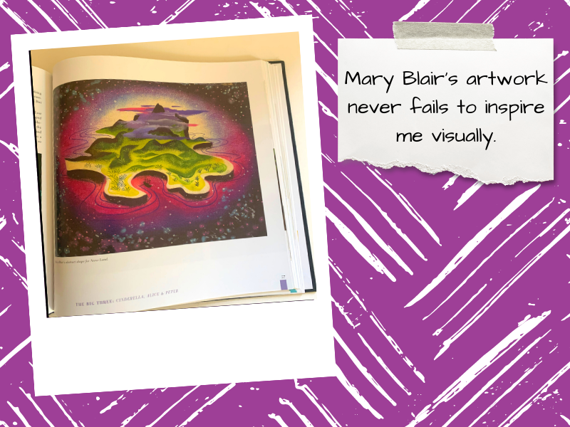 Mary Blair's artwork is a visual feast for me.